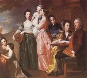 THe Leigh Family George Romney
